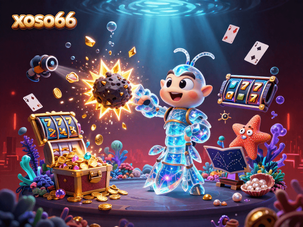 Experience thrilling gameplay with xoso66 in this vibrant underwater casino adventure!