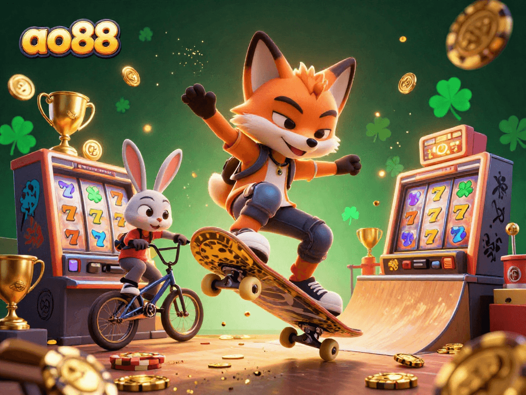 Experience the thrill of winning big at ao88 with dynamic casino visuals and game elements.