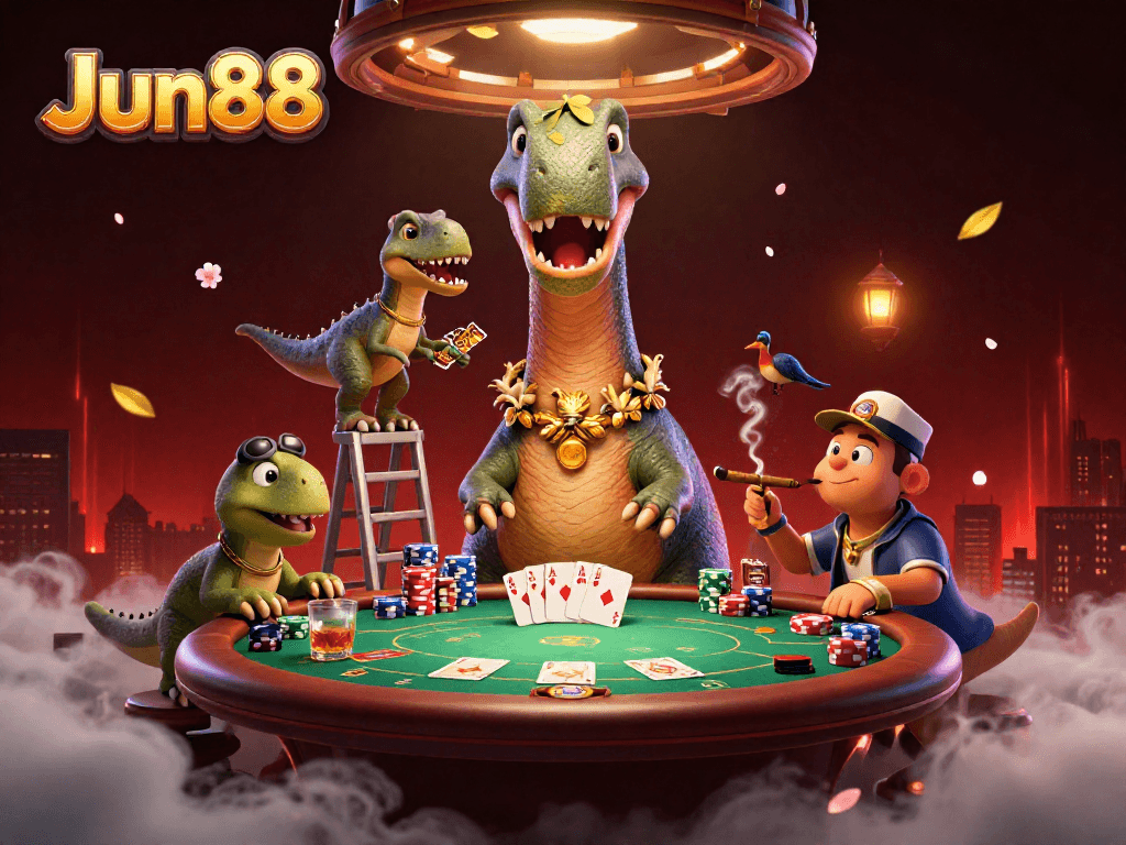 Experience thrilling gameplay at Jun88 with exciting poker action and vibrant casino atmosphere.