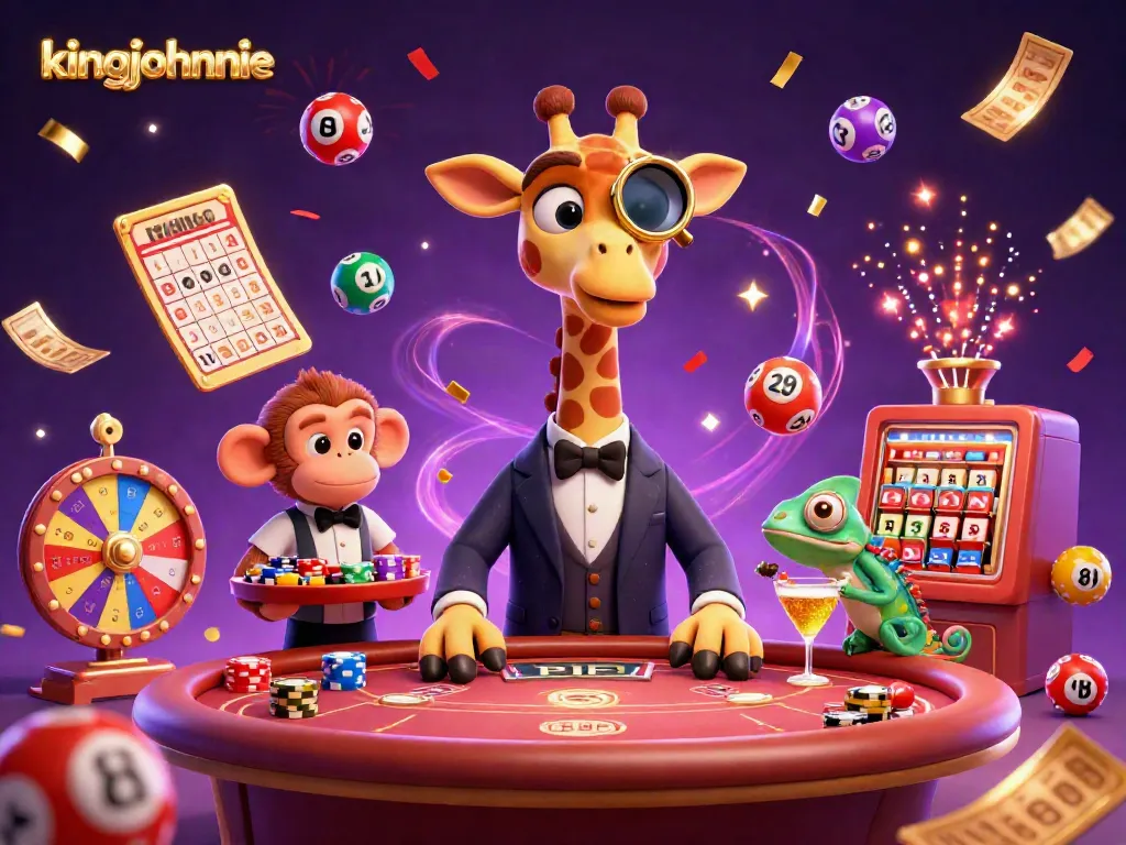 Engage in thrilling fun at kingjohnnie casino featuring vibrant games, lavish characters and dynamic elements.