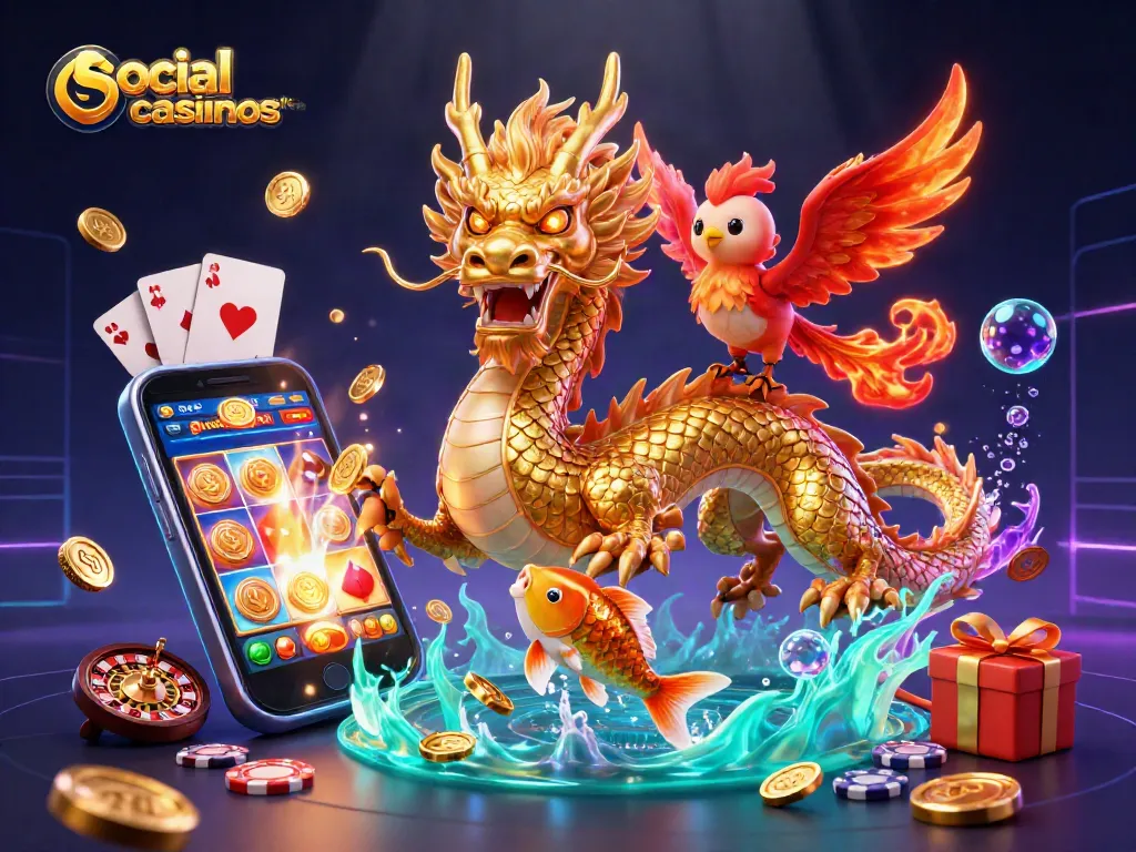 Play at social casinos like stake and enjoy vibrant gaming options in a lively 3D world.