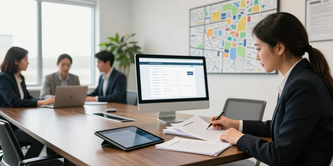 Property management companies Edmonton providing professional services in a modern office.
