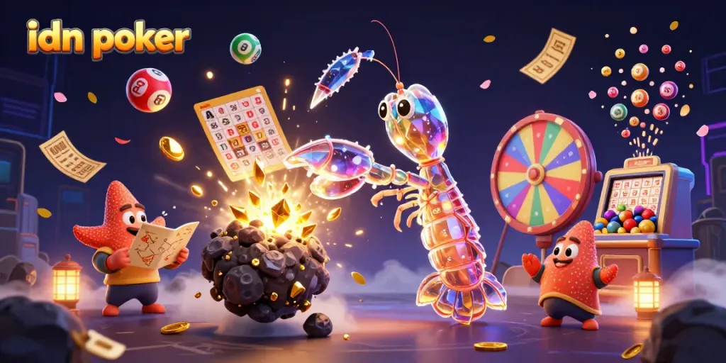 Engaging gameplay scene showcasing IDN poker action with vibrant symbols and dynamic elements