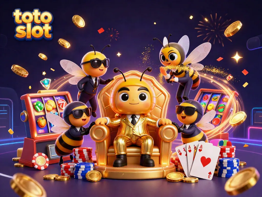 Experience thrilling excitement with the toto slot in a vibrant 3D casino world
