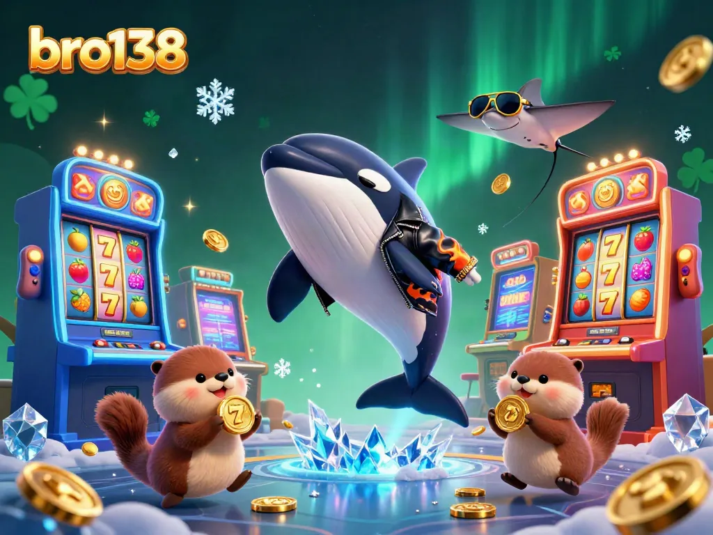 Experience thrilling gameplay at bro138 with dynamic animated characters in a vibrant casino setting.