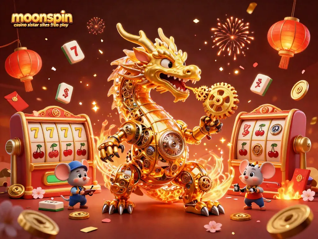 Experience the excitement of moonspin casino sister sites free play with vibrant gaming elements and characters