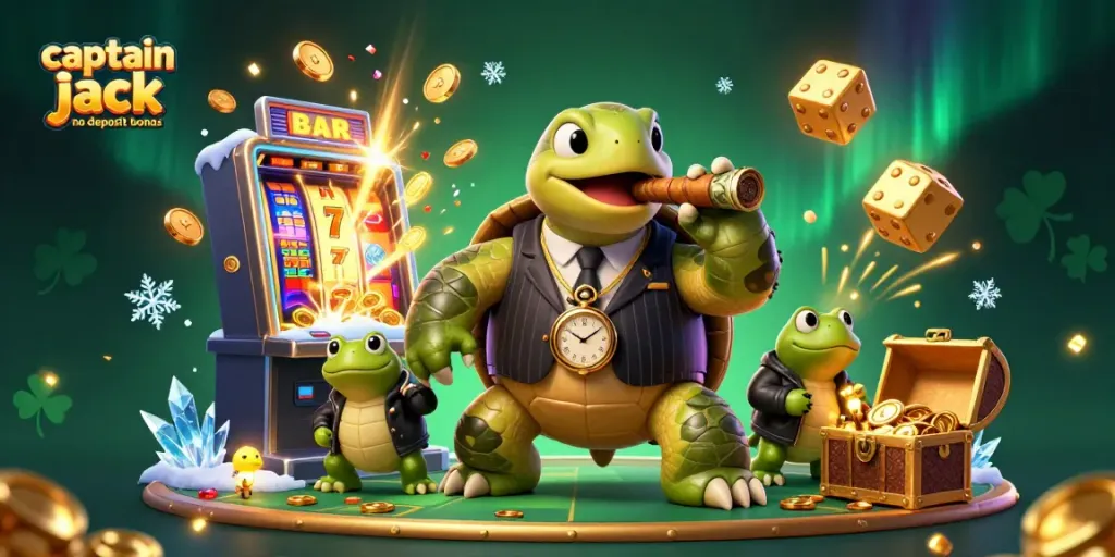 Play exciting games with the captain jack no deposit bonus alongside animated casino characters.