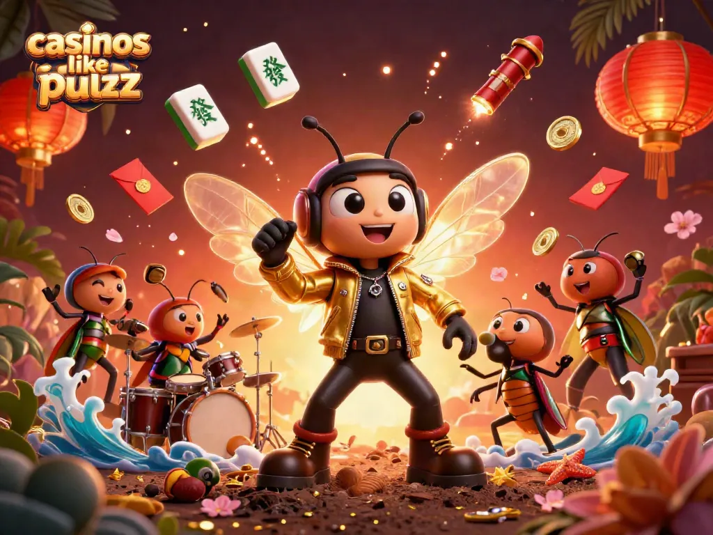 Experience fun at casinos like pulsz with vibrant 3D characters and exciting casino elements.