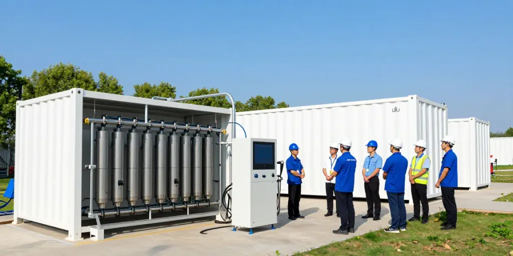 QILEE's innovative water treatment systems manufacturer showcasing modular flexibility in an industrial setting